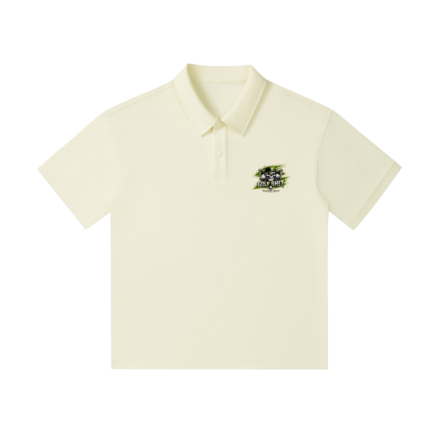 Drop Shoulder Short-Sleeve Polo- 0 Fores