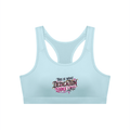 Women's Cropped Sports Bra - Dedication