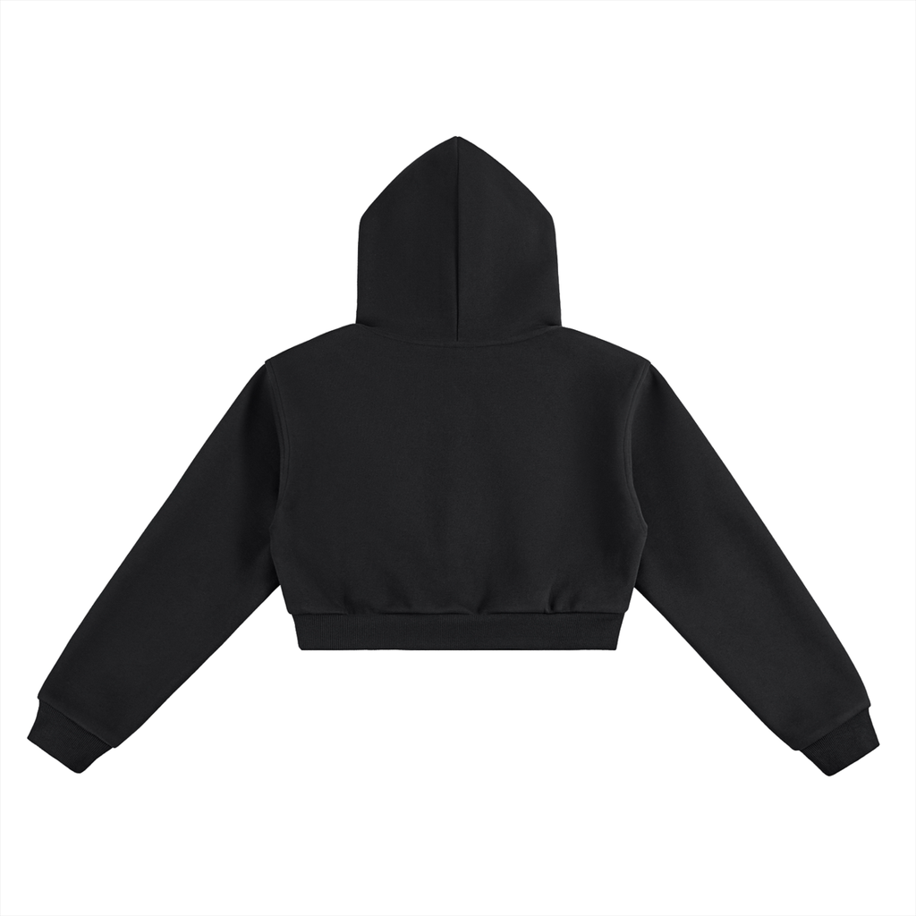 Essential Cropped Hoodie- mom