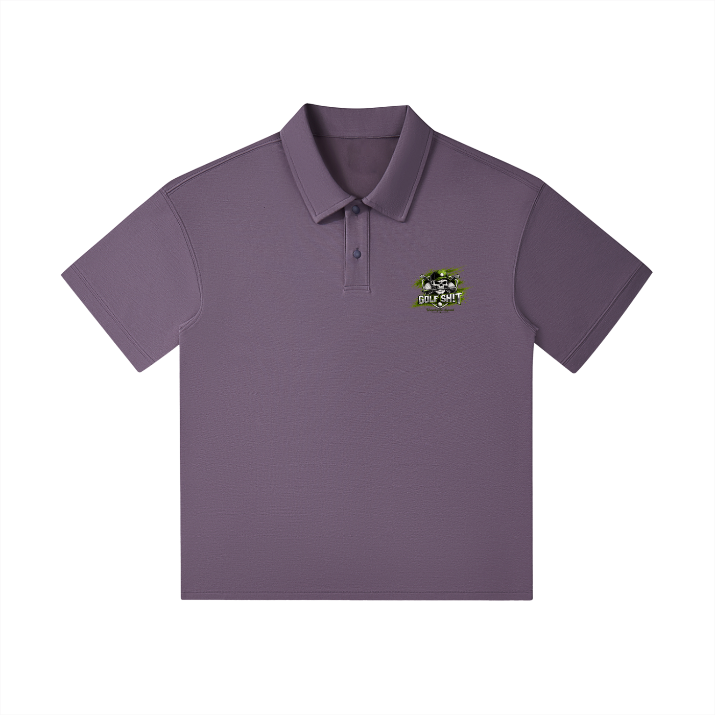 Drop Shoulder Short-Sleeve Polo- 0 Fores