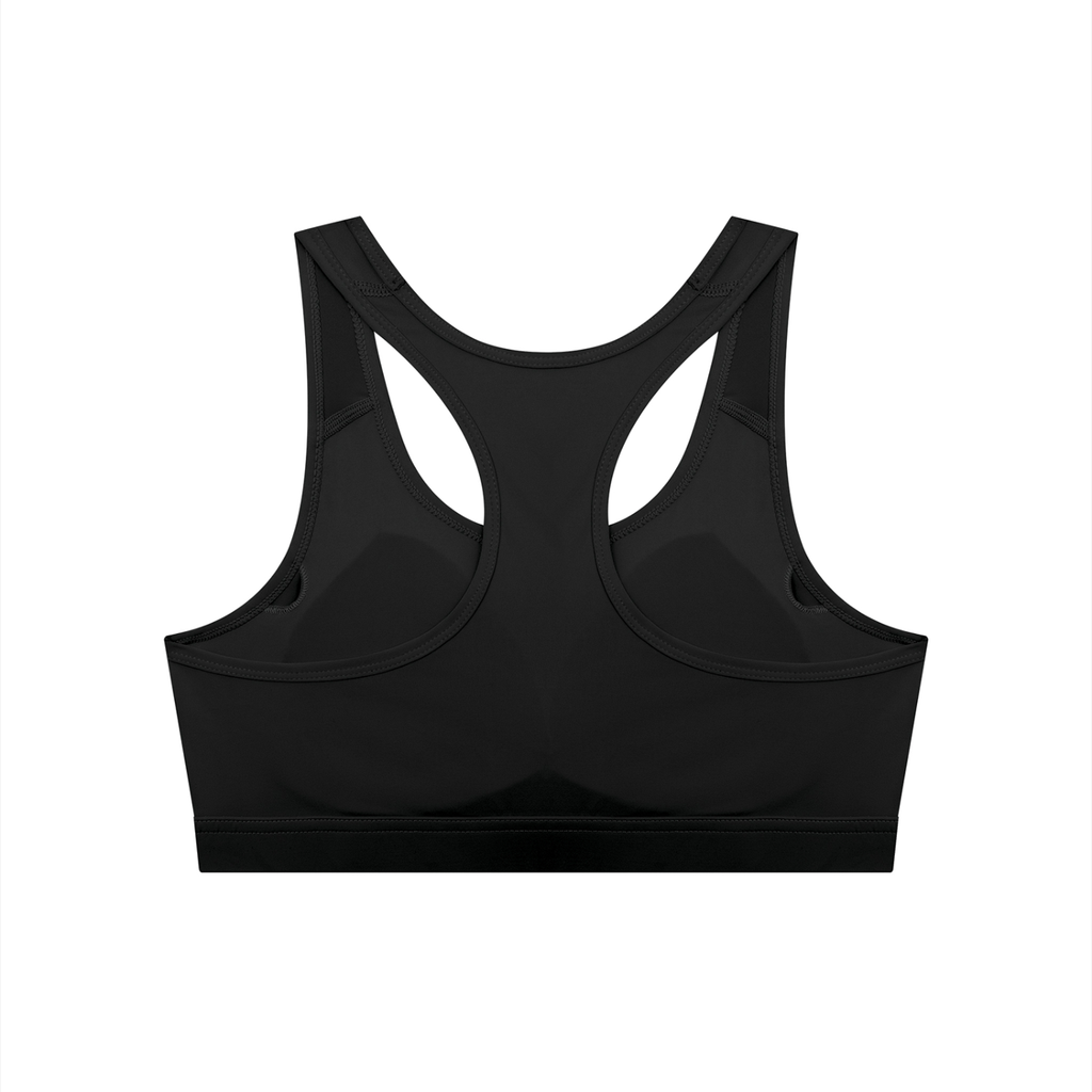 Women's Cropped Sports Bra - Dedication