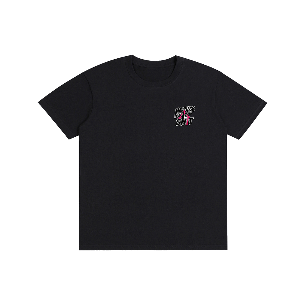 Pure Cotton Unisex T-Shirt - Marriage tip be happy