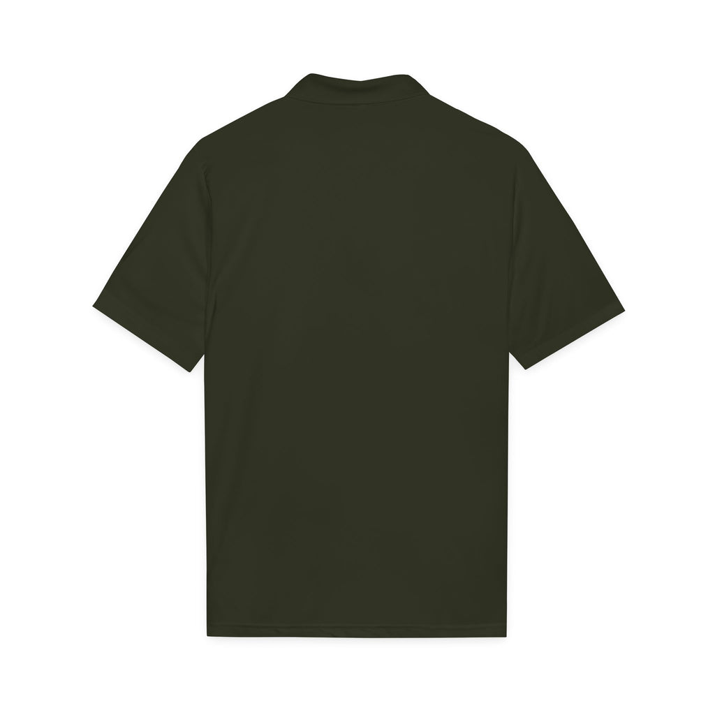 Golf Polo — 'Birdies Not Bogeys' Graphic Performance Shirt