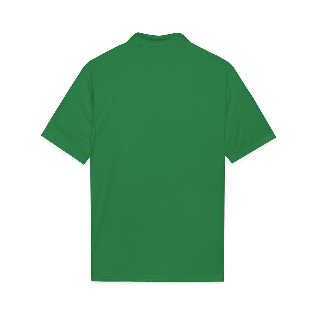 Golf Polo — 'Birdies Not Bogeys' Graphic Performance Shirt