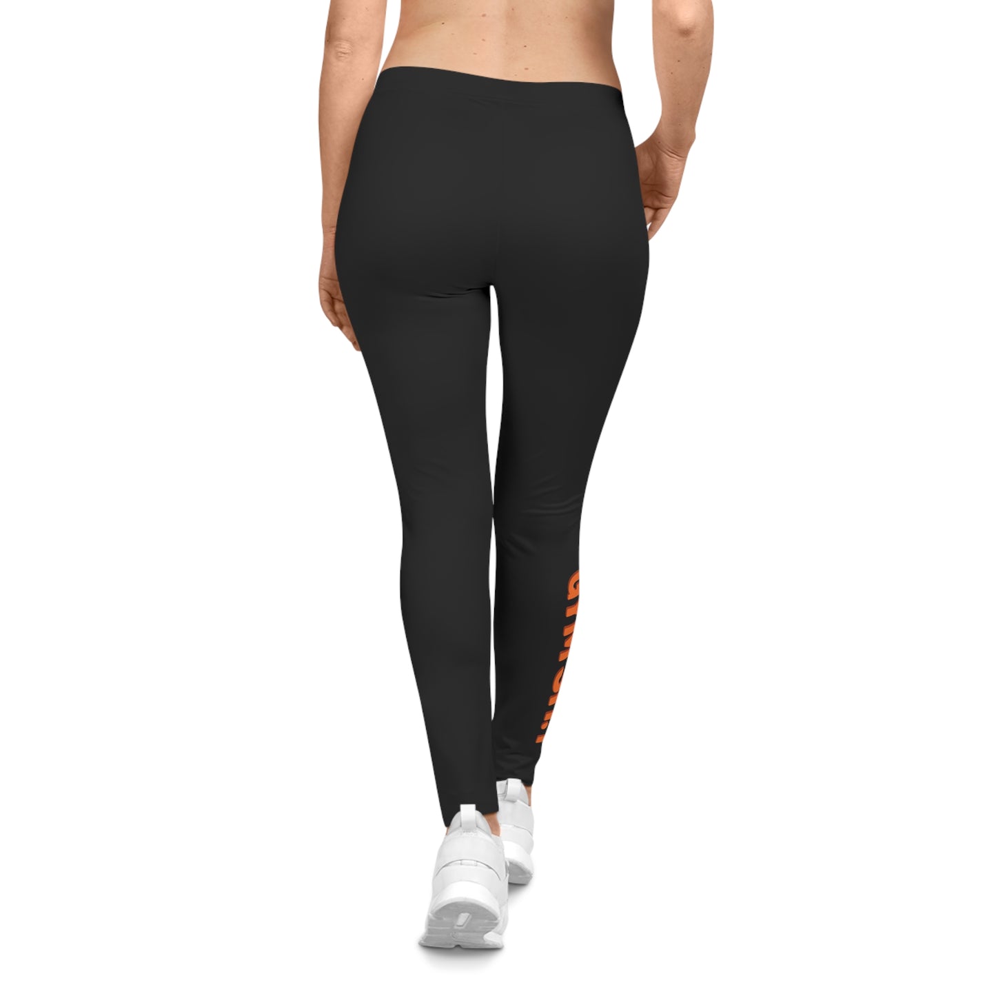 Women's Casual Leggings with Bold Print, Perfect for Workouts, Athleisure, Yoga, Casual Wear, Everyday Comfort