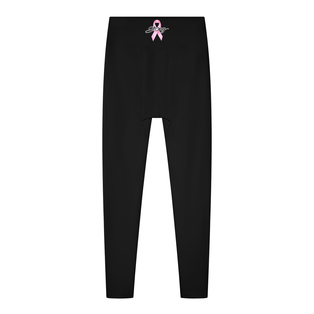 Women's Solid High Rise Leggings - strong
