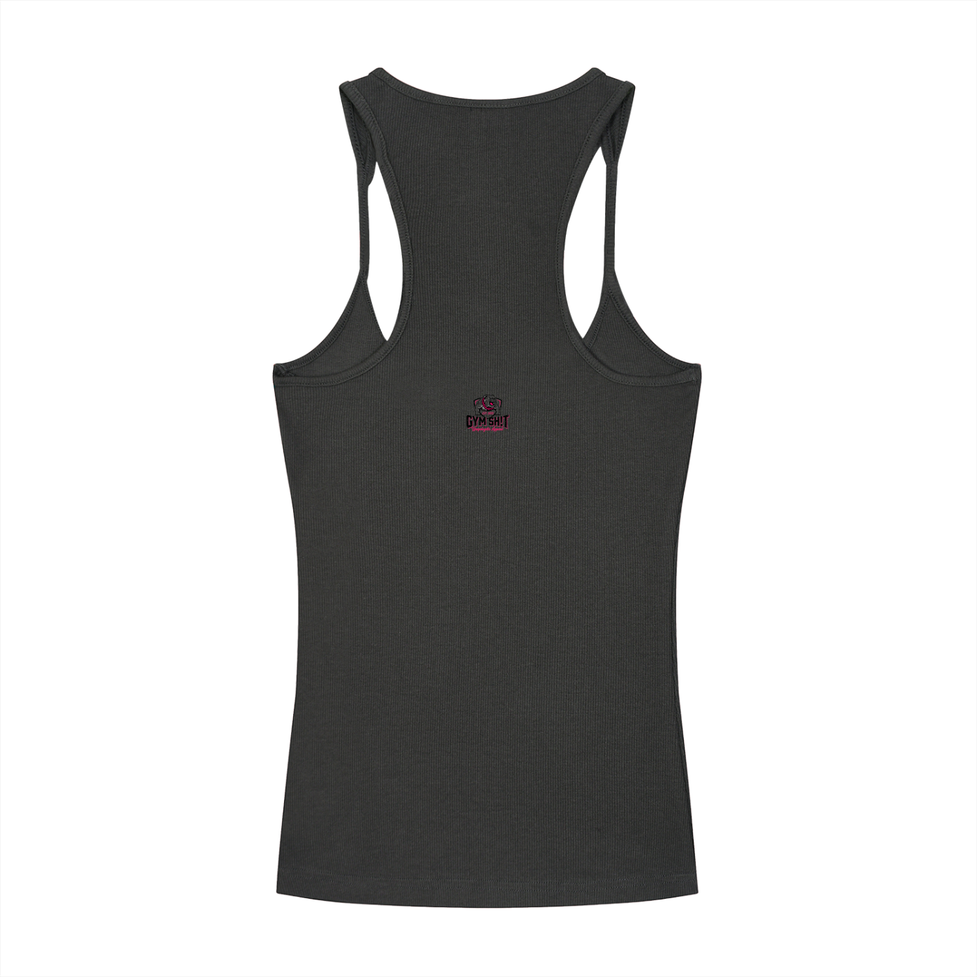 Slim Fit Ribbed Racerback Tank Top - Beauty