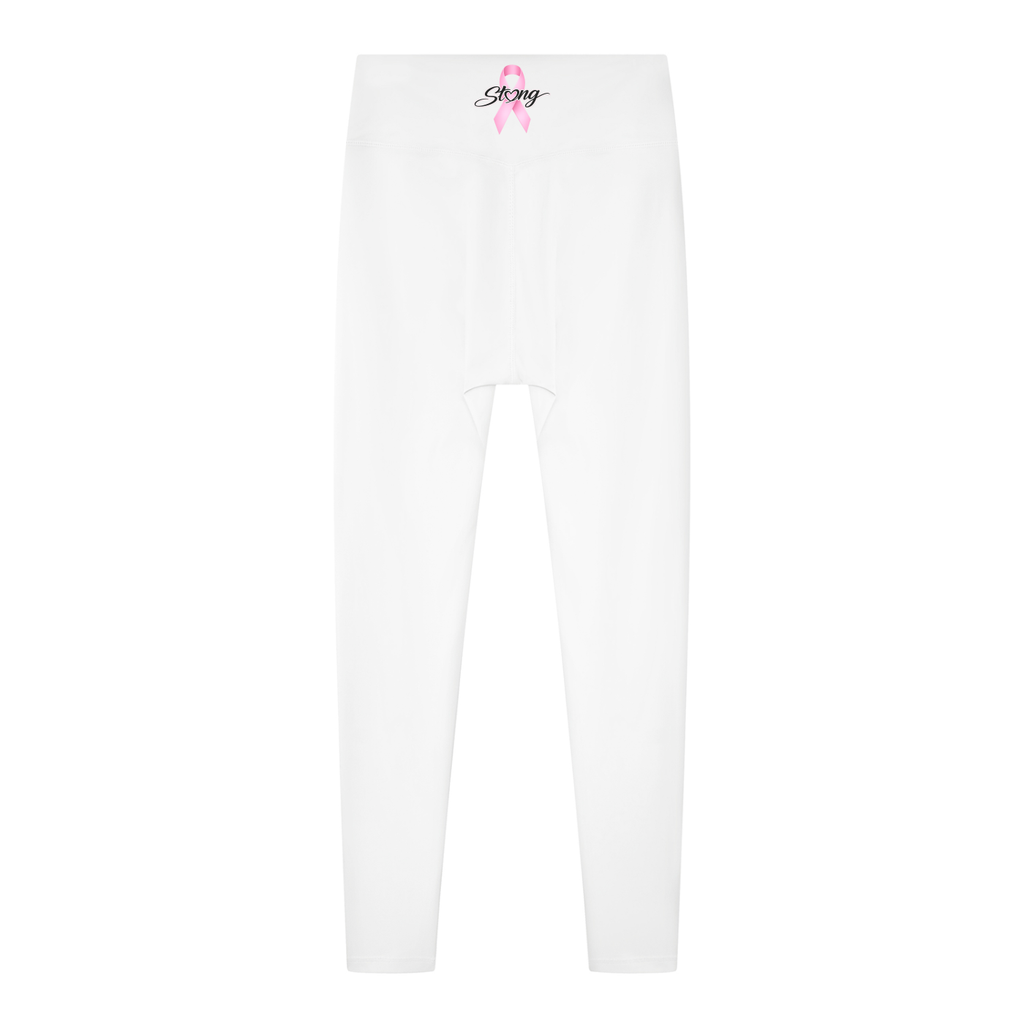 Women's Solid High Rise Leggings - strong