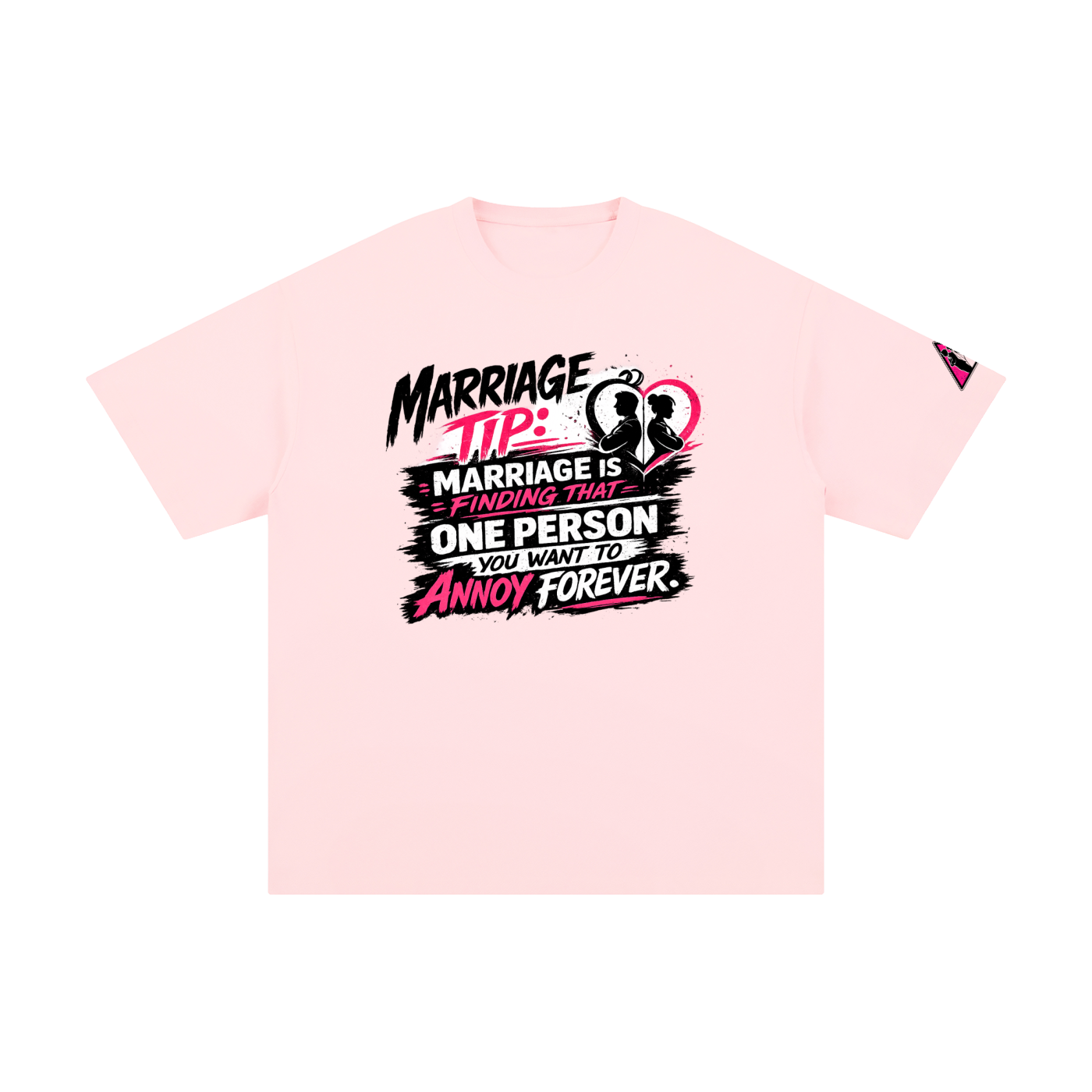 Unisex Pure Cotton T-Shirt - marriage tip - forever