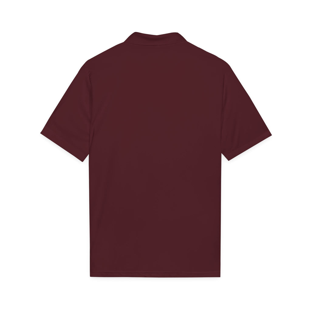 Golf Polo — 'Birdies Not Bogeys' Graphic Performance Shirt