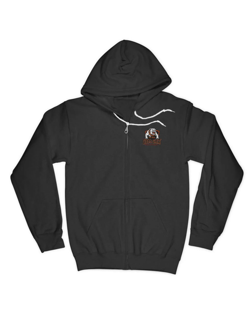 Men Full Zip Did You Die Hoodie