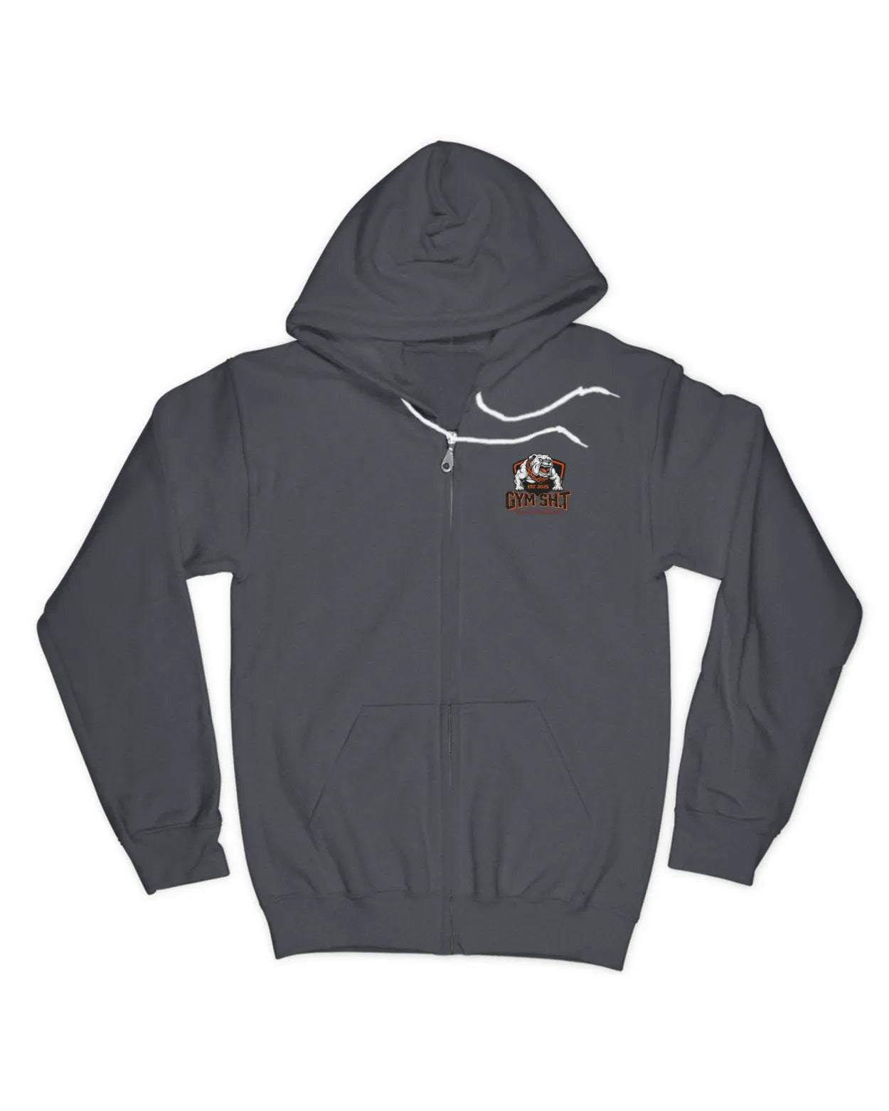 Men Full Zip Did You Die Hoodie