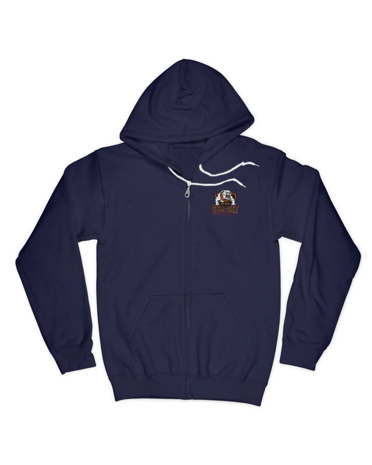 Men Full Zip Did You Die Hoodie