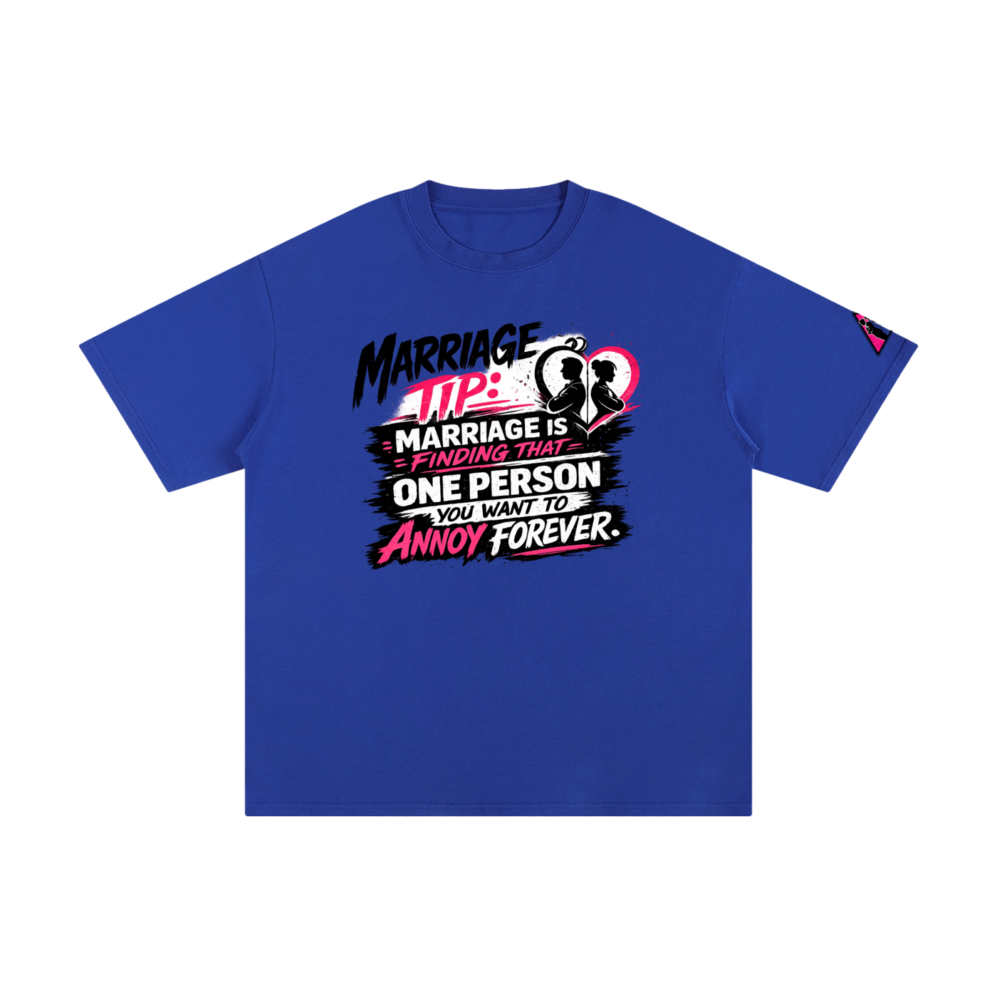 Unisex Pure Cotton T-Shirt - marriage tip - forever