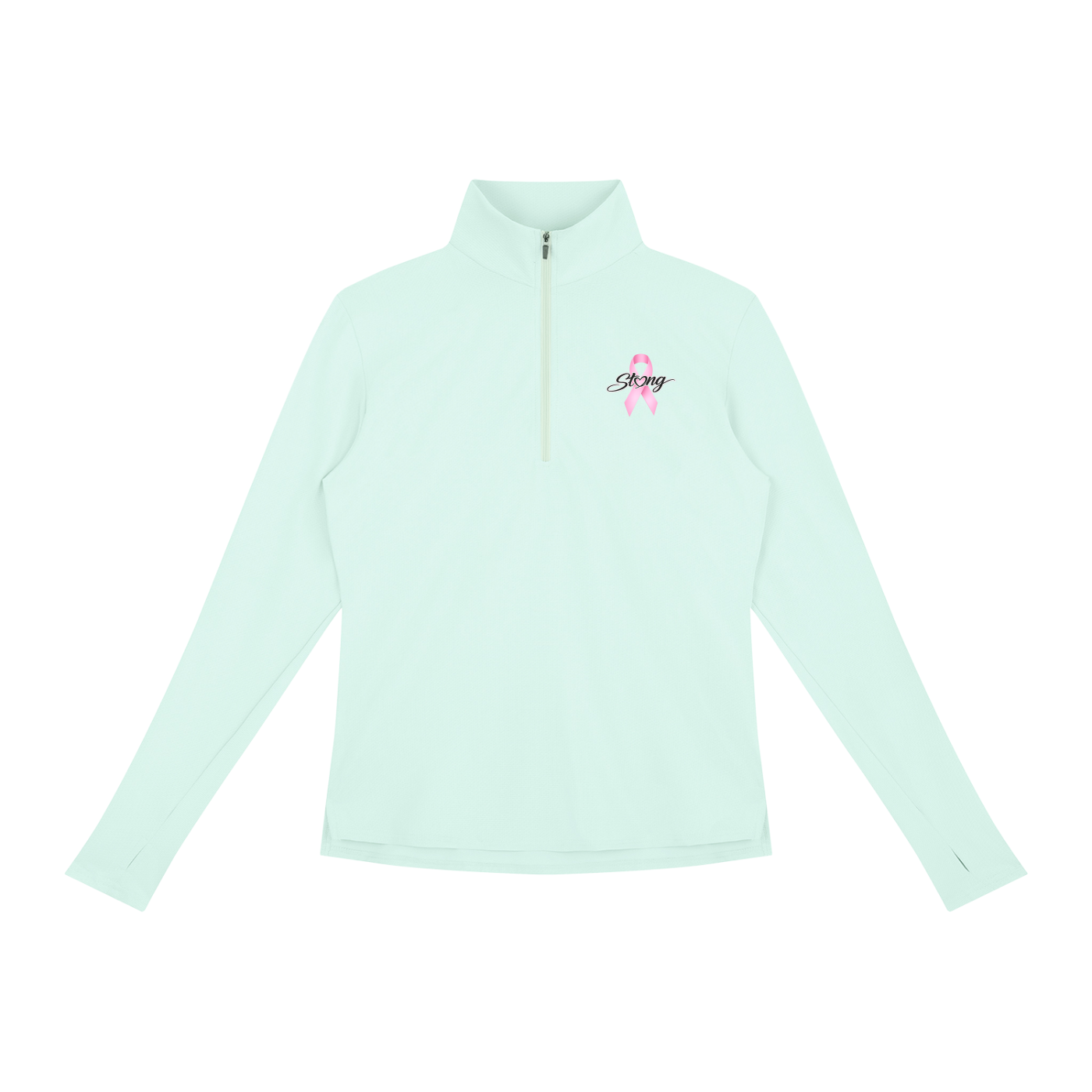 Women's Quarter-Zip Yoga Pullover Strong