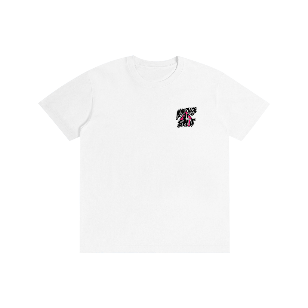 Pure Cotton Unisex T-Shirt - Marriage tip be happy