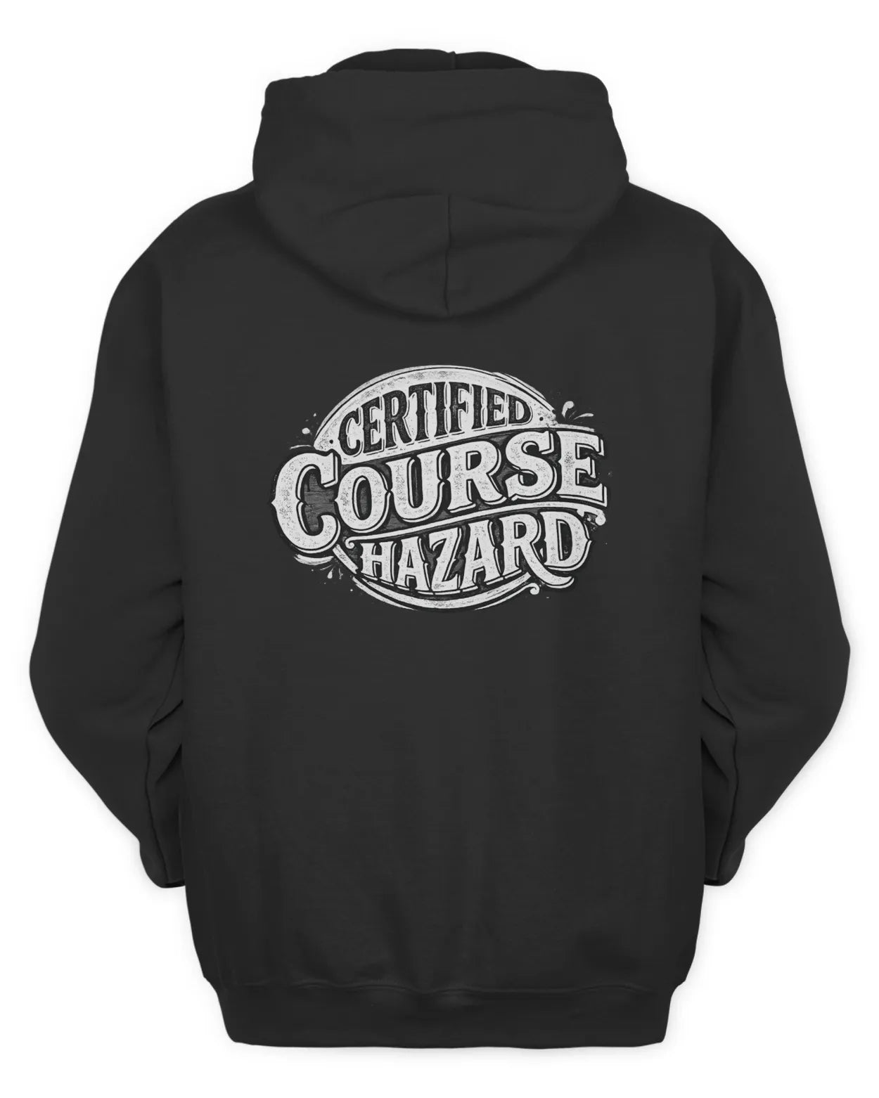 Course Harzard Zip up hoodie