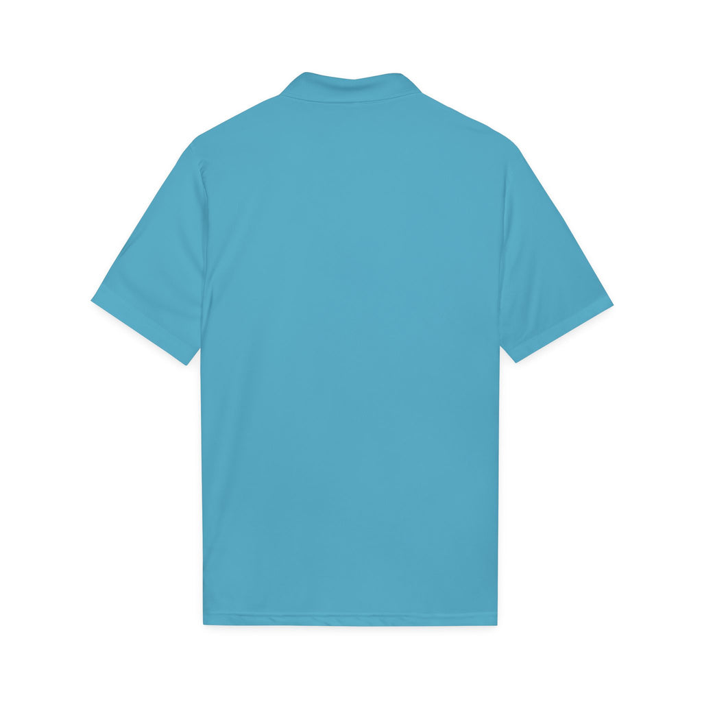 Golf Polo — 'Birdies Not Bogeys' Graphic Performance Shirt