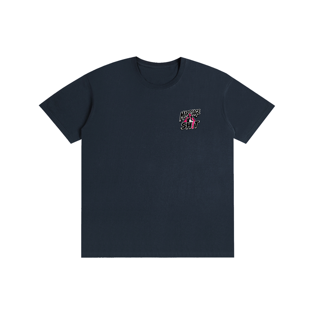 Pure Cotton Unisex T-Shirt - Marriage tip be happy