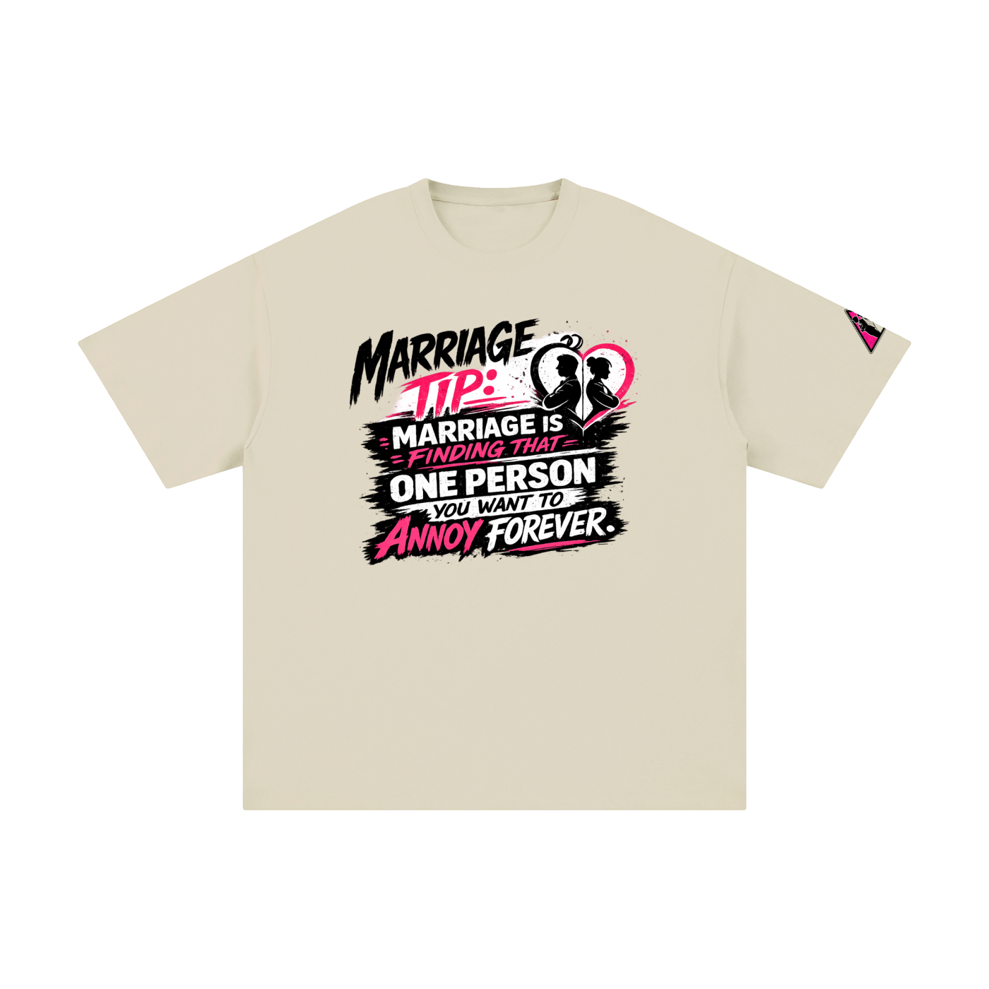 Unisex Pure Cotton T-Shirt - marriage tip - forever