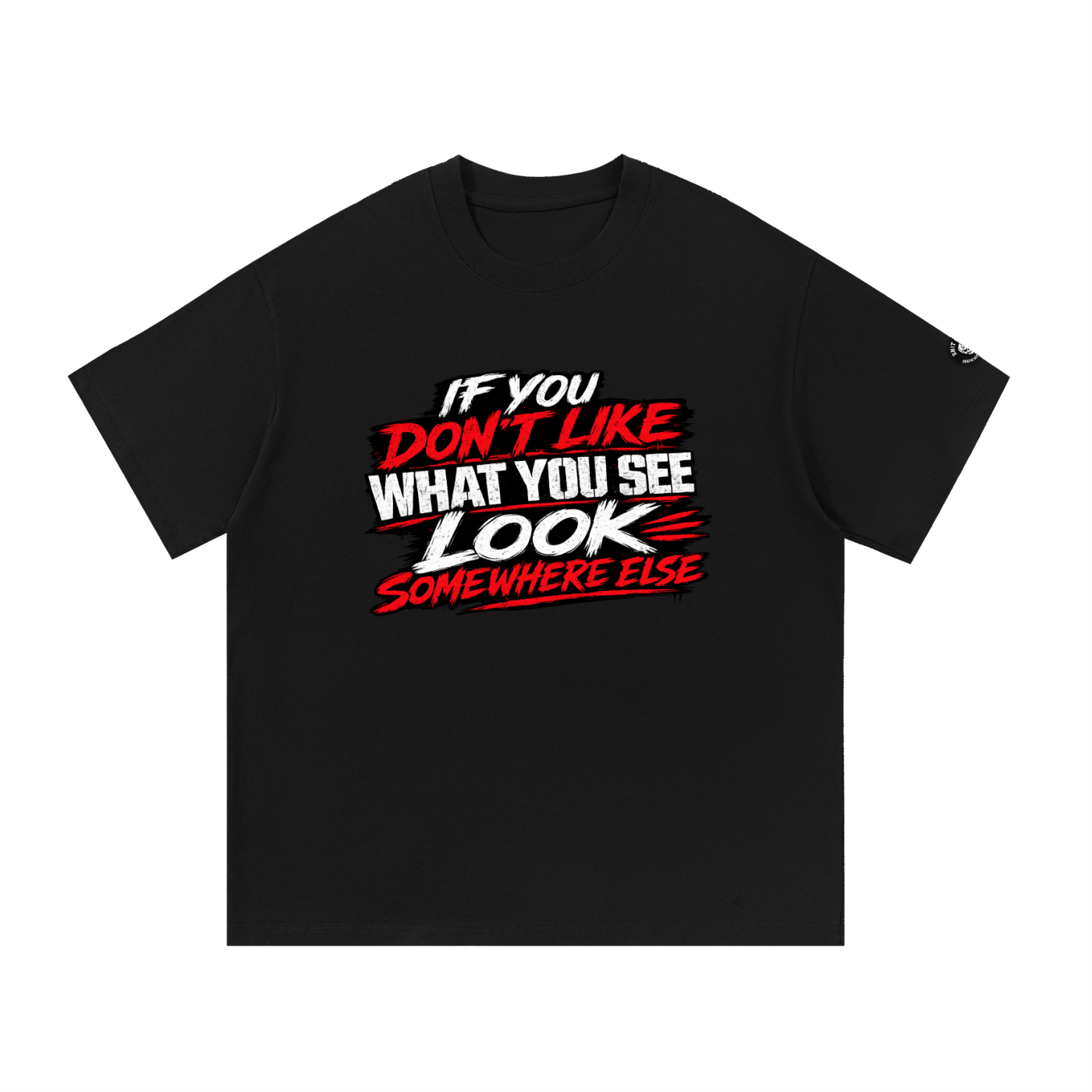 Essential Cotton T-Shirt look somewhere else