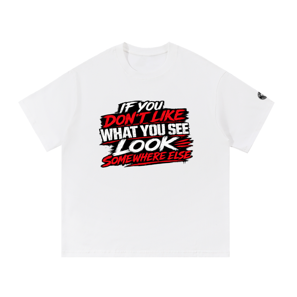 Essential Cotton T-Shirt look somewhere else