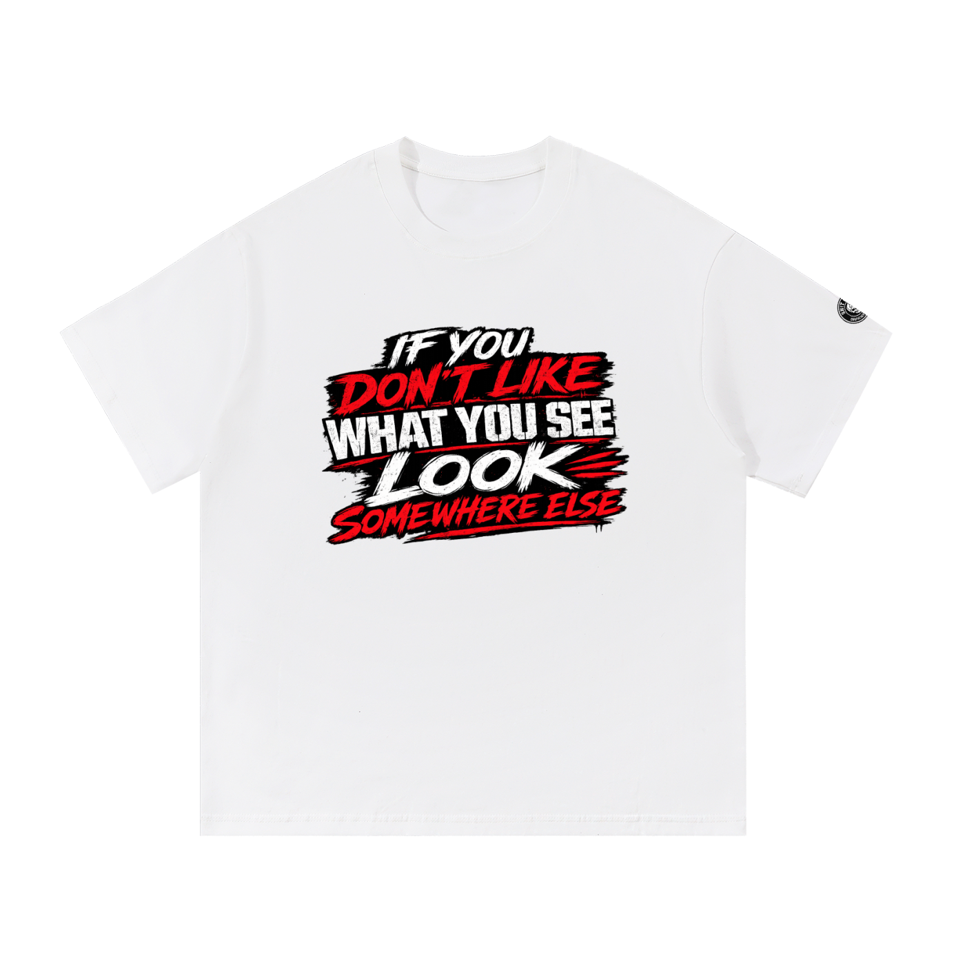 Essential Cotton T-Shirt look somewhere else