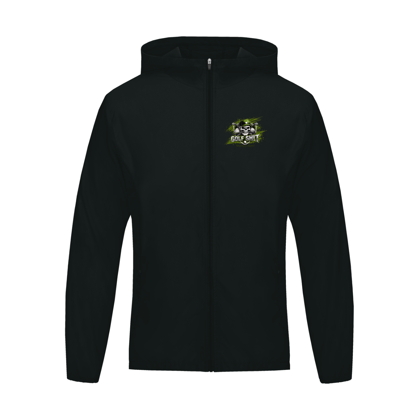 Soft Hooded Sports Jacket - Golf
