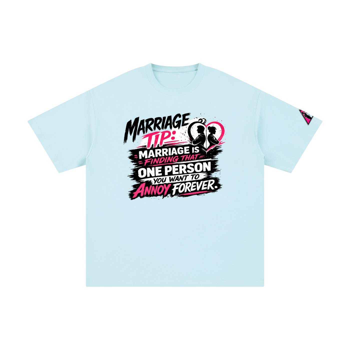 Unisex Pure Cotton T-Shirt - marriage tip - forever