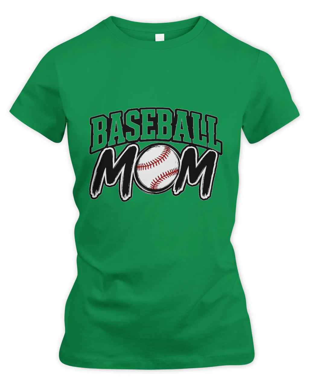 Women’s Slim fit Baseball Mom T-Shirt