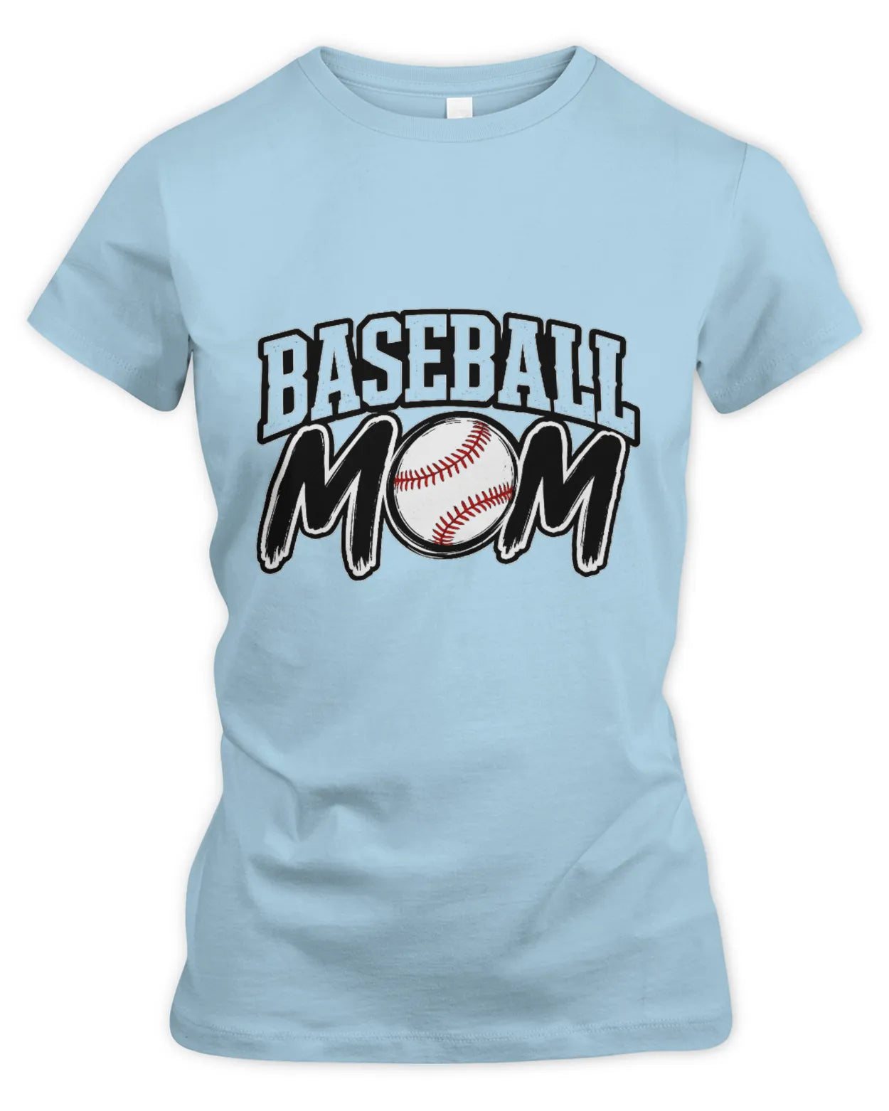 Women’s Slim fit Baseball Mom T-Shirt
