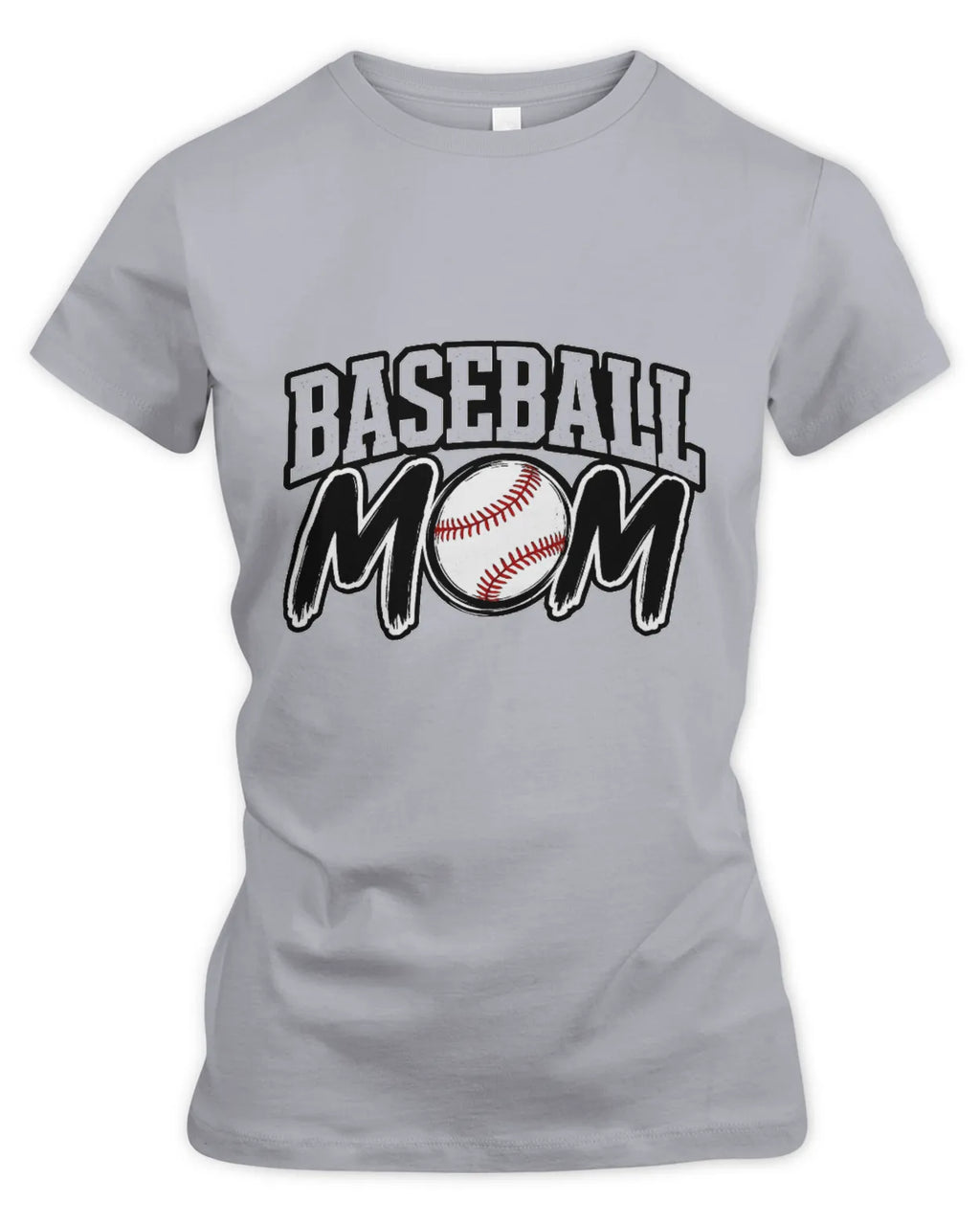 Women’s Slim fit Baseball Mom T-Shirt
