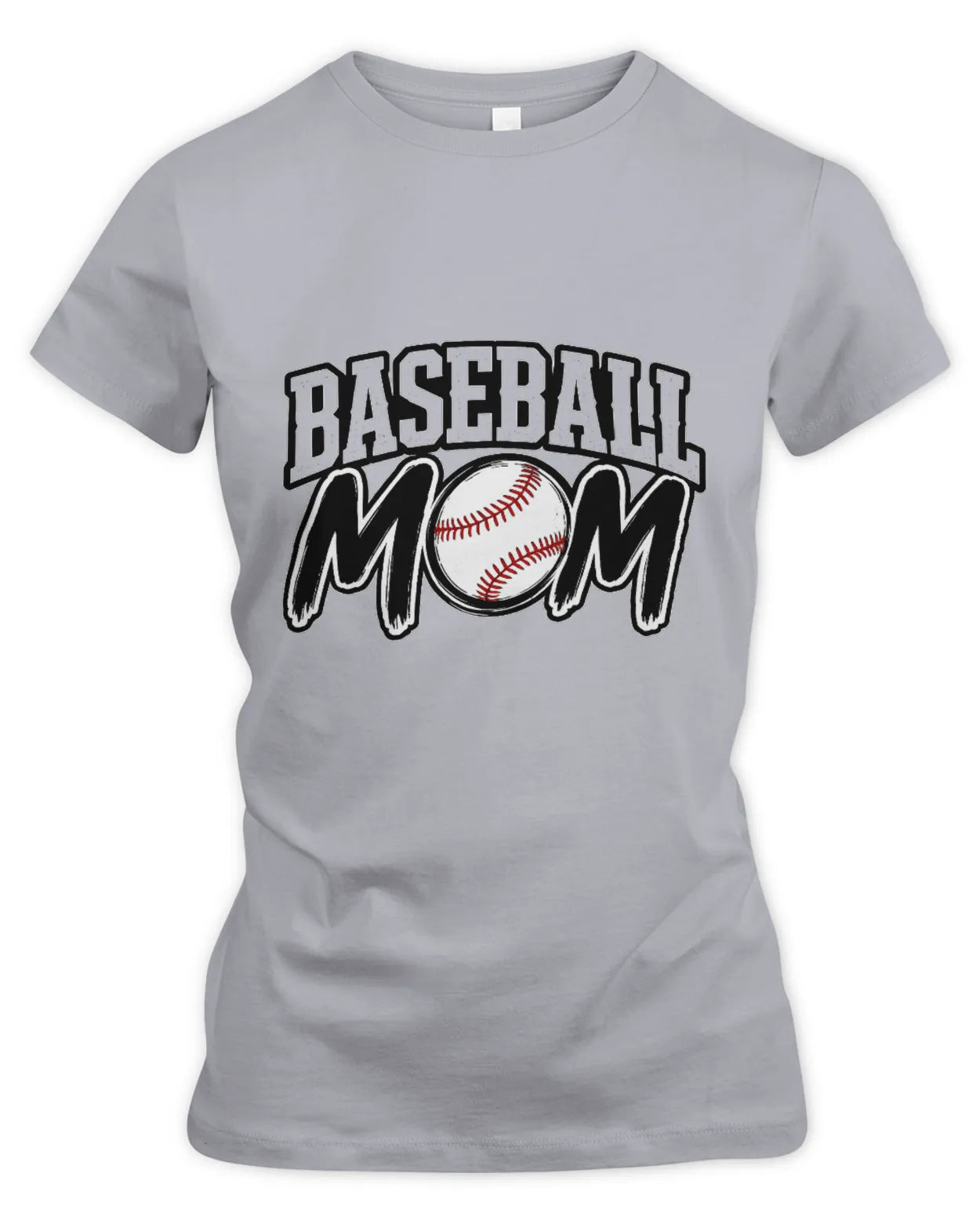 Women’s Slim fit Baseball Mom T-Shirt
