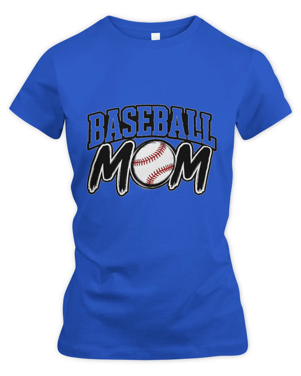 Women’s Slim fit Baseball Mom T-Shirt