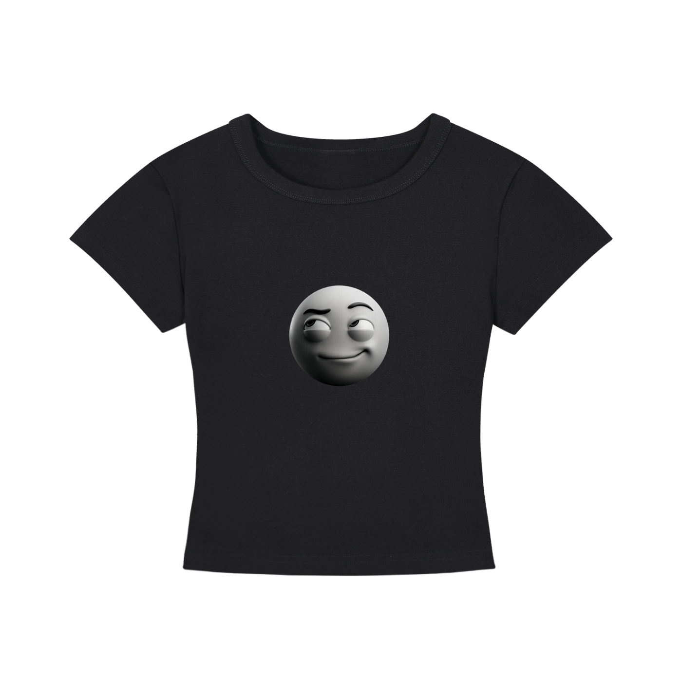Women's Cropped T-Shirt eye roll