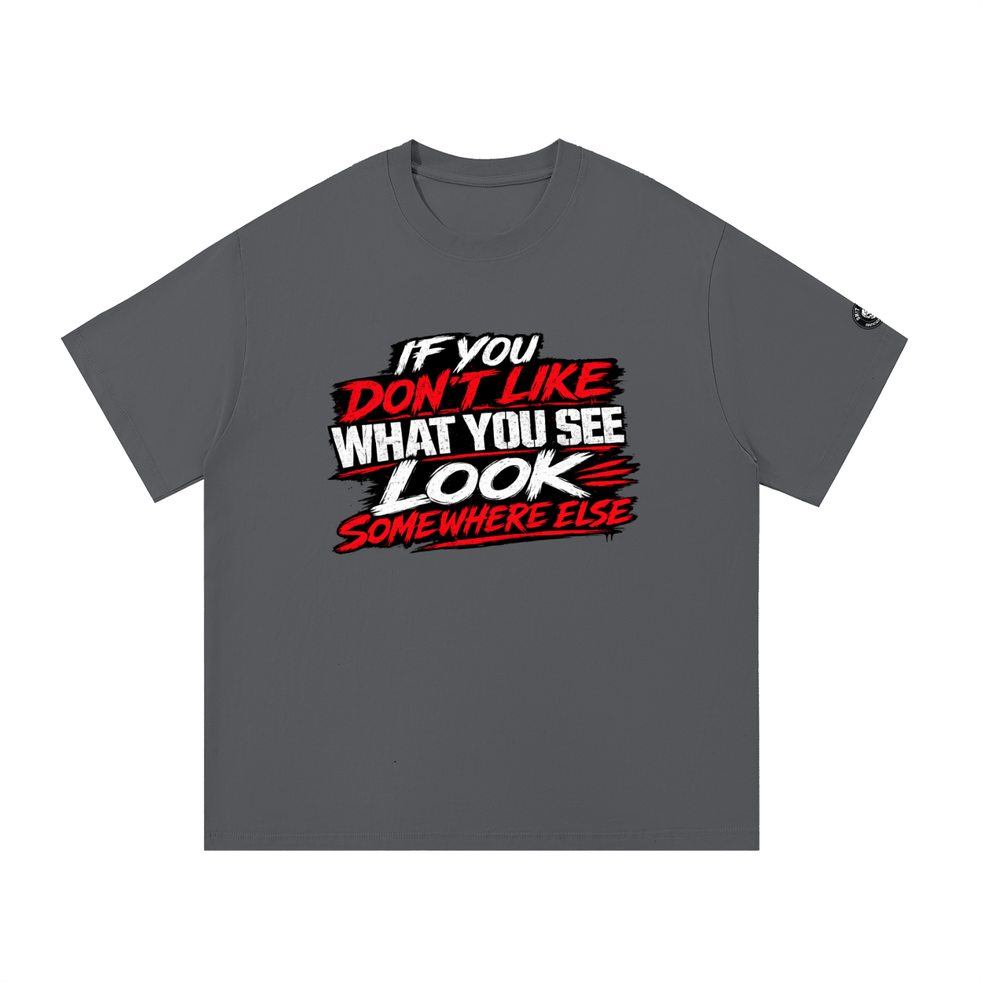Essential Cotton T-Shirt look somewhere else