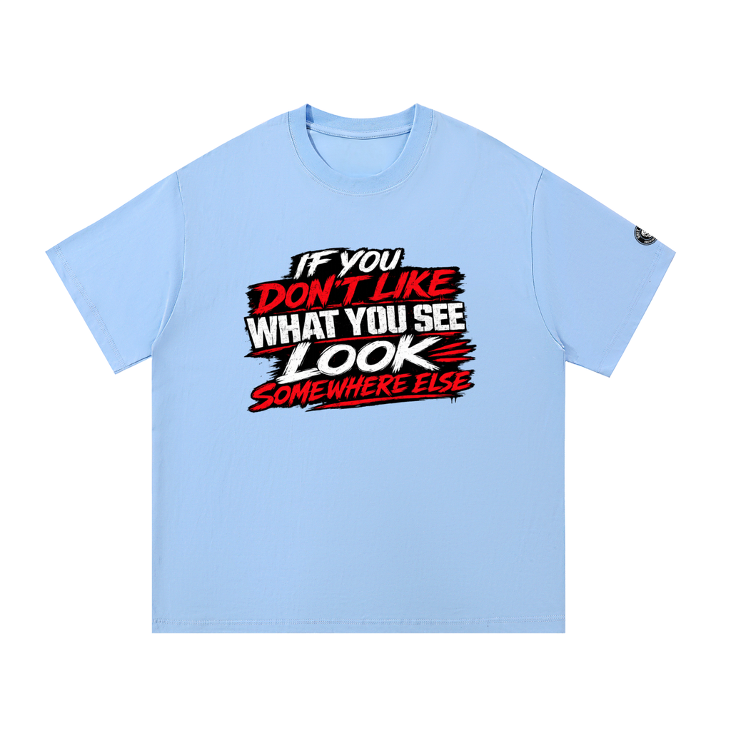 Essential Cotton T-Shirt look somewhere else