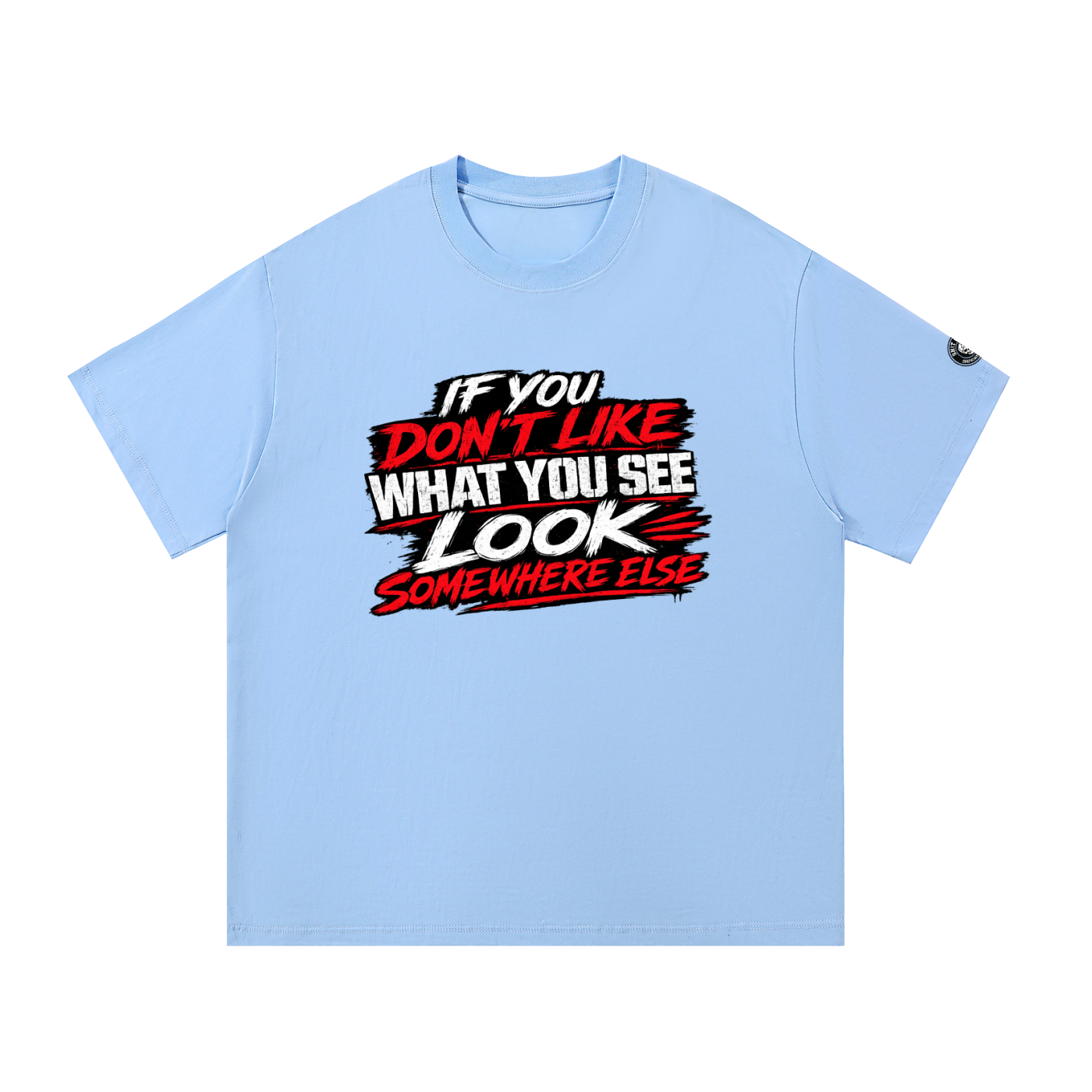 Essential Cotton T-Shirt look somewhere else