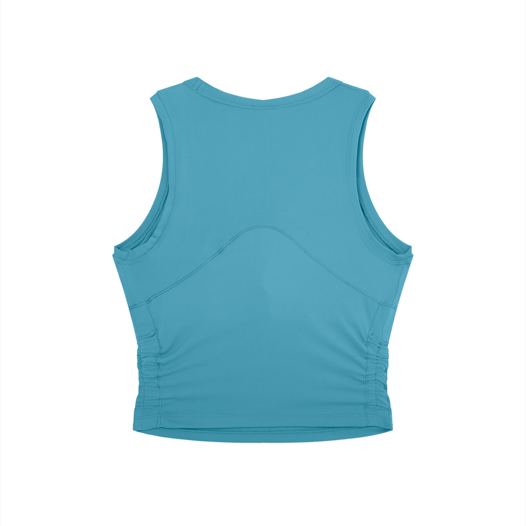 Women’s Crewneck Yoga Tank Top - Pink ribbon strong