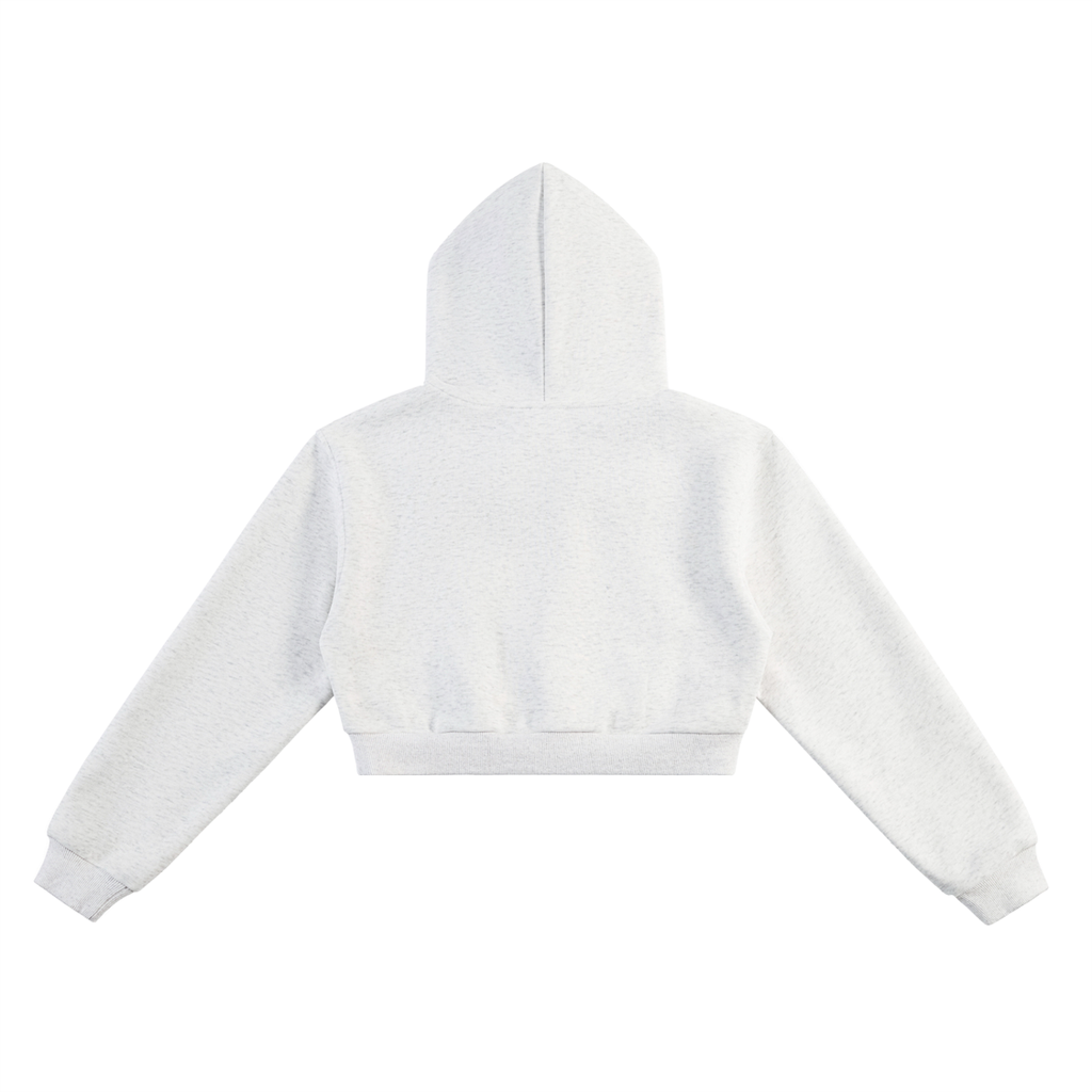 Essential Cropped Hoodie- mom