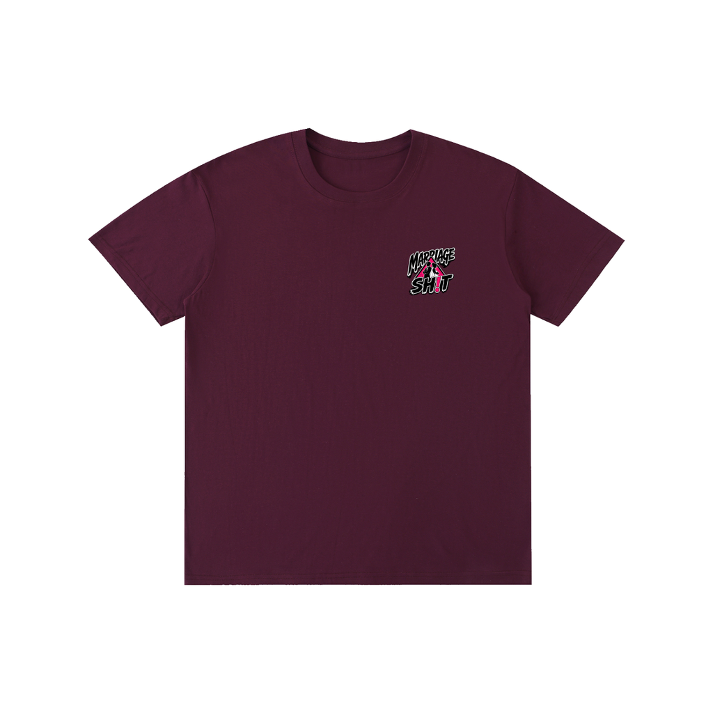 Pure Cotton Unisex T-Shirt - Marriage tip be happy