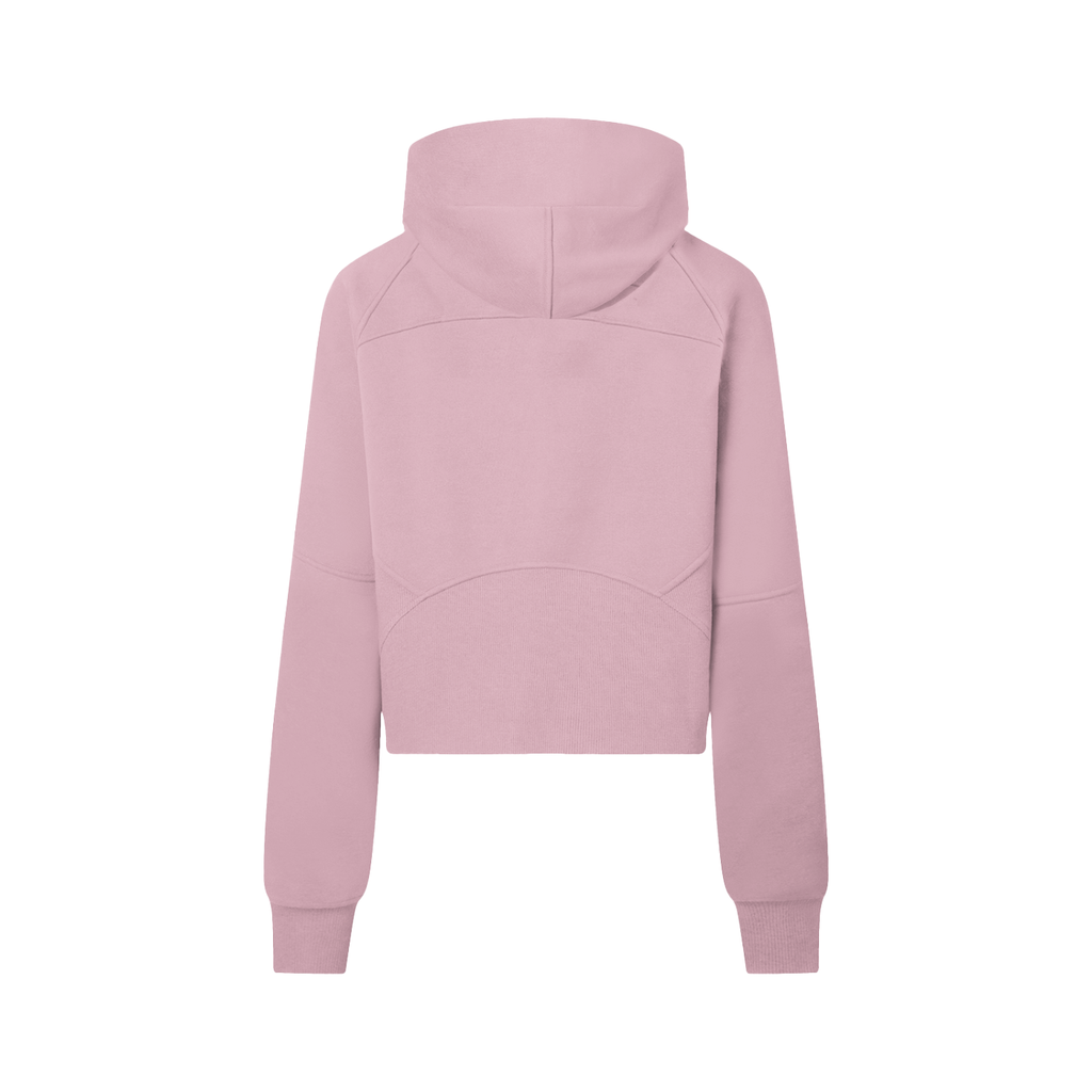 Cropped Half-Zip Hoodie - Strong