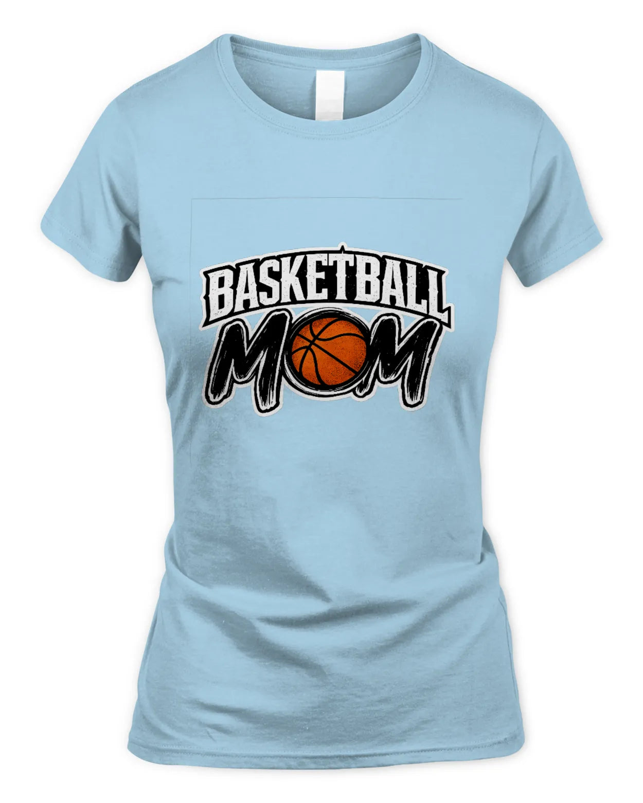 Ladies Slimfit Basketball Mom T-Shirt