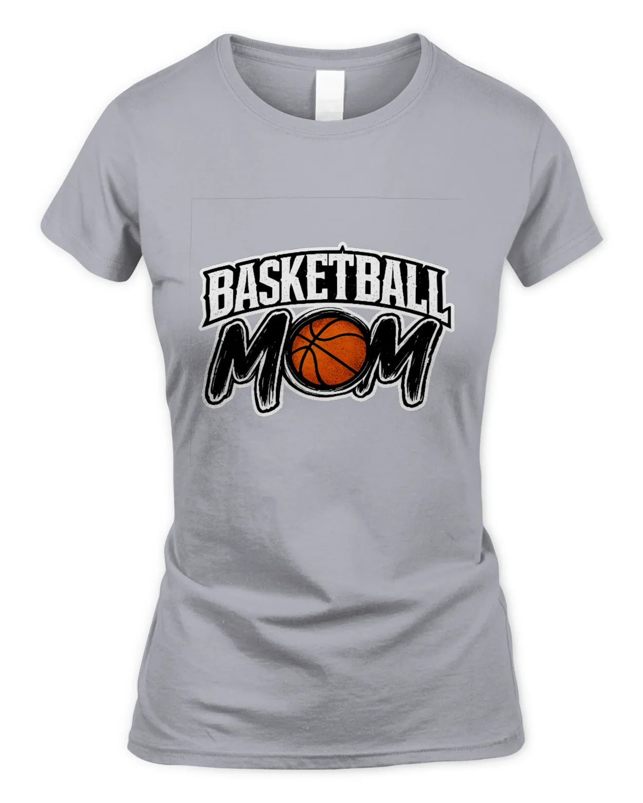 Ladies Slimfit Basketball Mom T-Shirt