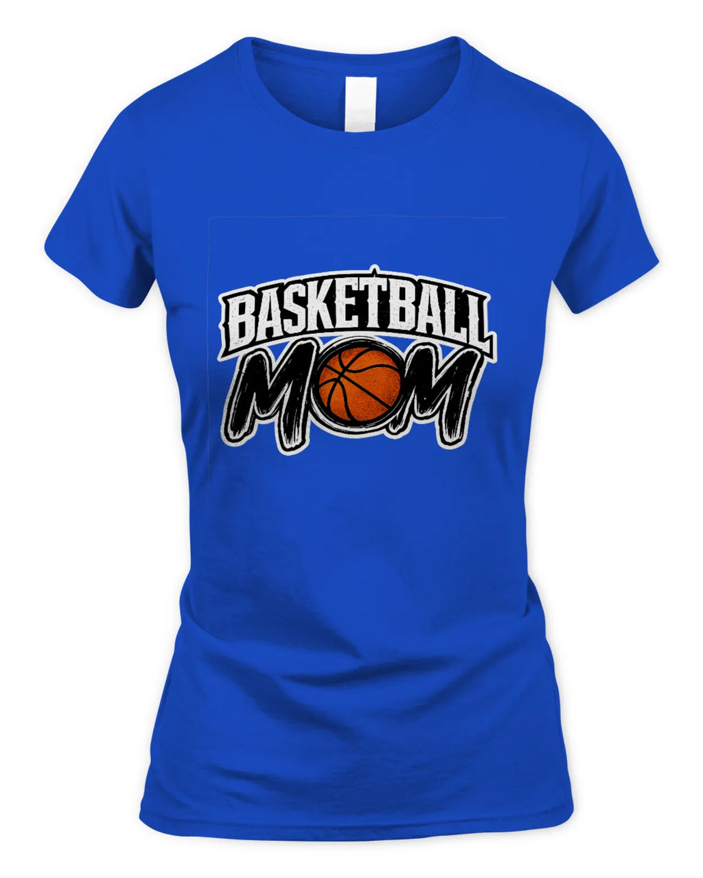 Ladies Slimfit Basketball Mom T-Shirt