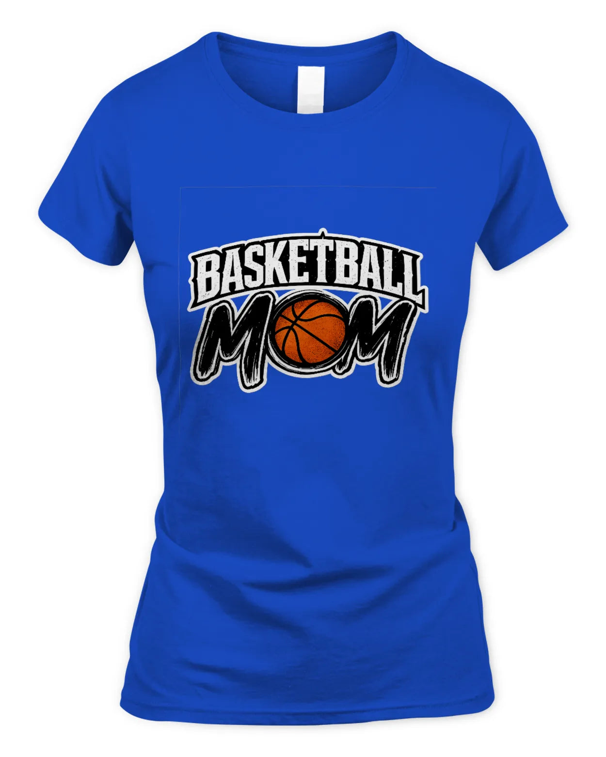 Ladies Slimfit Basketball Mom T-Shirt