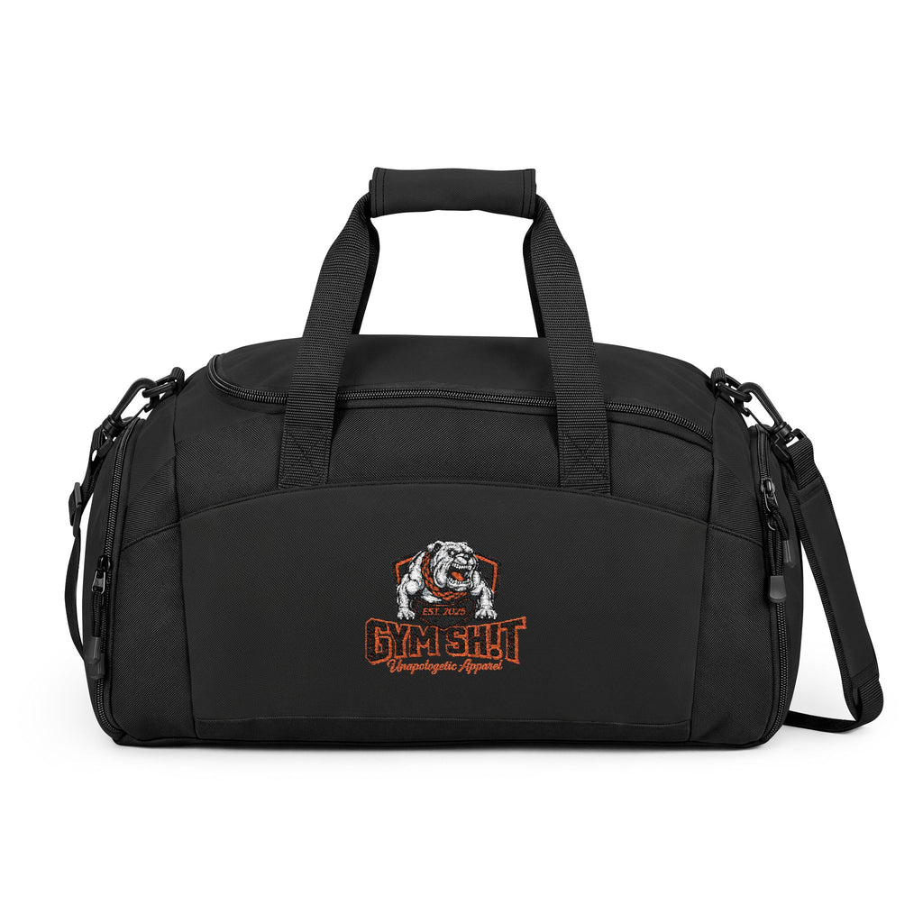 Gym Bag — 'Gym Shit' Skull Logo Duffle for Fitness & Gym Enthusiasts