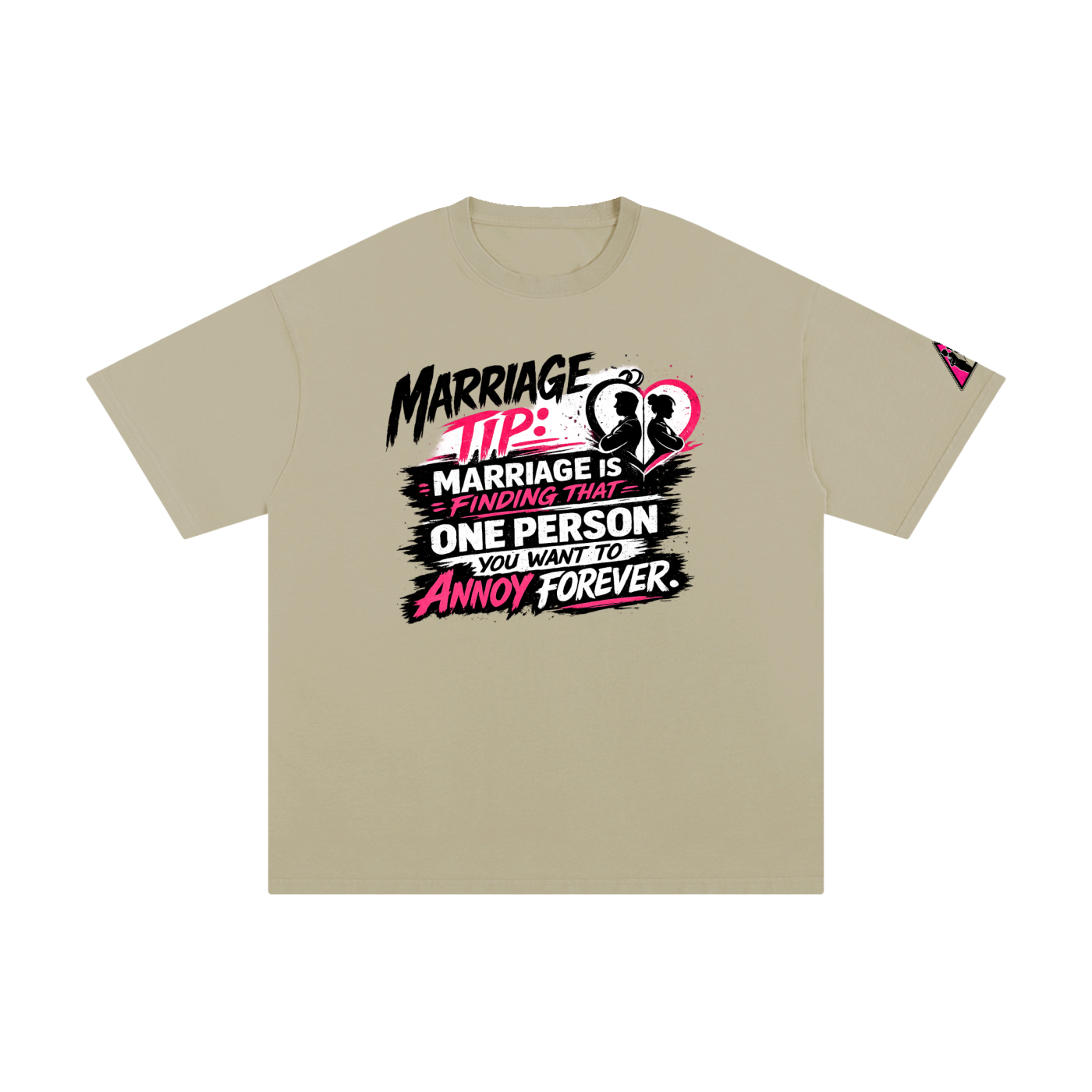 Unisex Pure Cotton T-Shirt - marriage tip - forever
