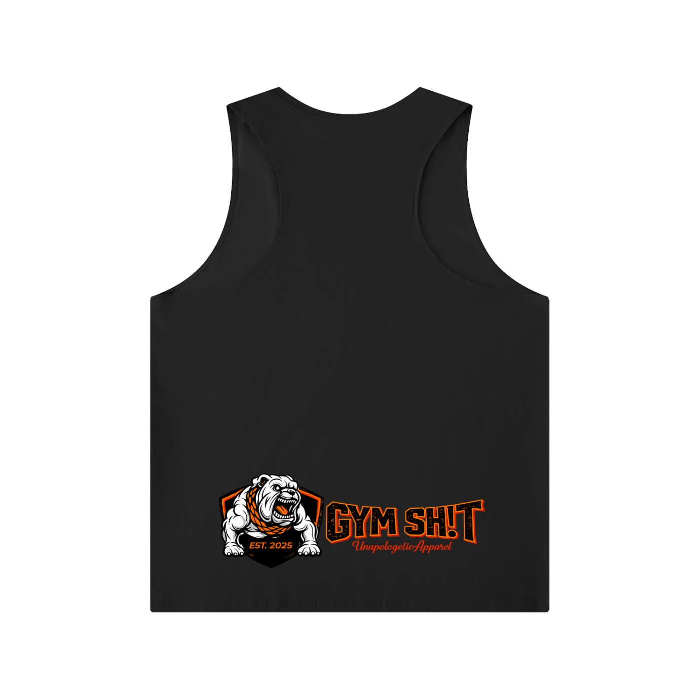 Men's Solid Color Crewneck Tank Top