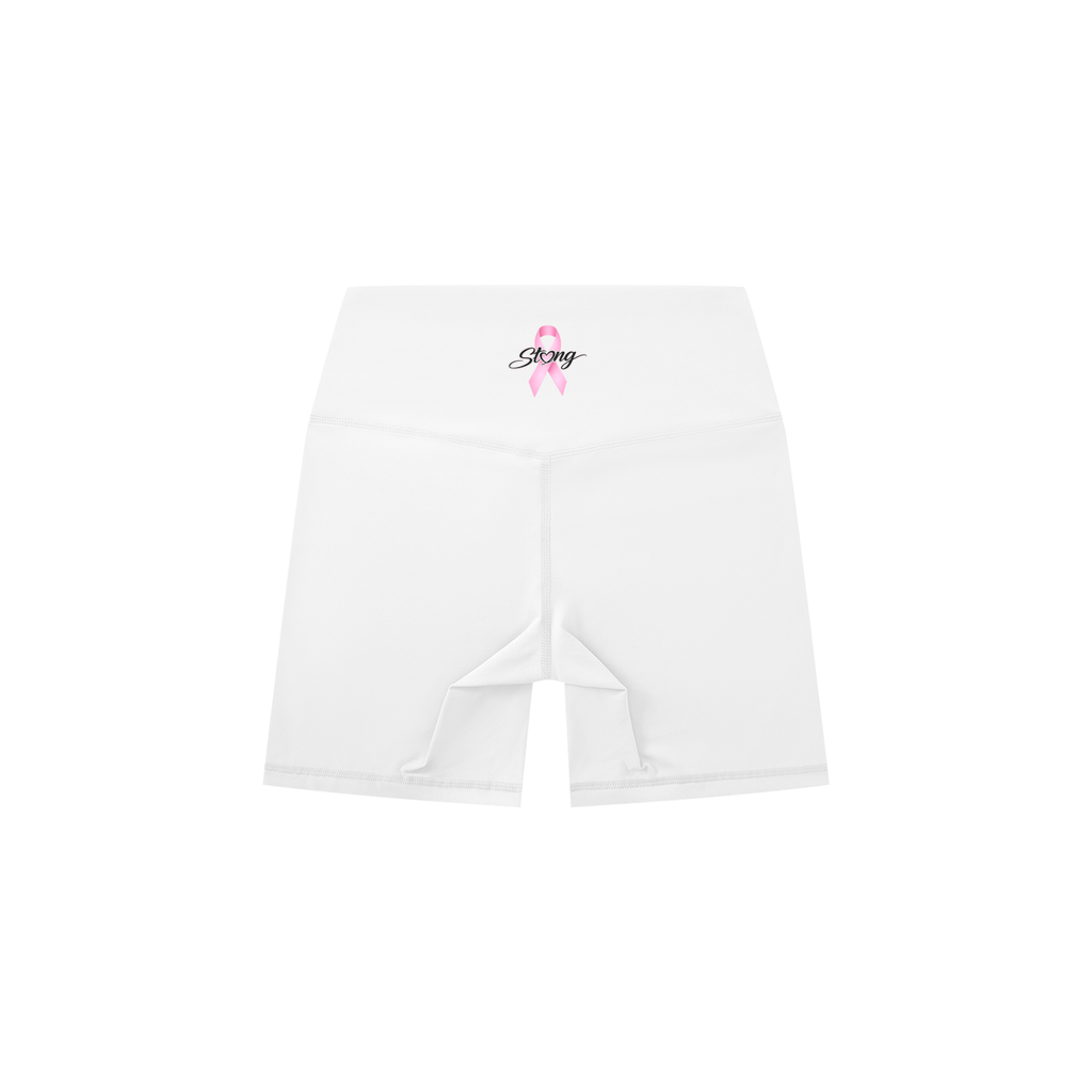 Women's High-Waisted Biker Shorts - Strong